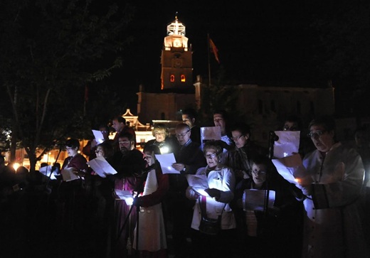 Procesión de la Vera Cruz de Medina del Campo, en años anteriores. F. Jiménez